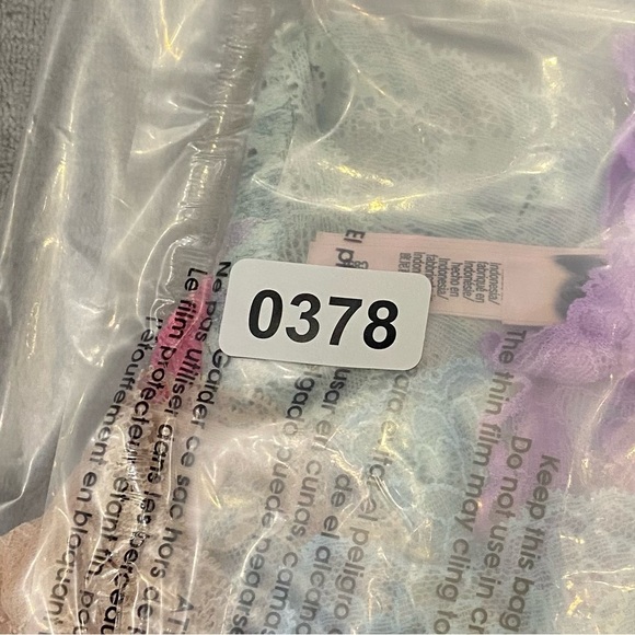 New! Victoria’s Secret 4 panty bralette bundle stretch lace thong 10378 - Picture 10 of 10